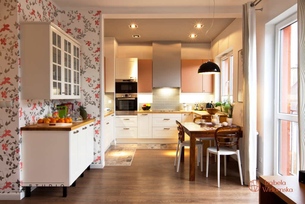 Pięknie na dwóch poziomach | Dobre życie, równowaga | Projekt wnętrza architekt Izabela Widomska