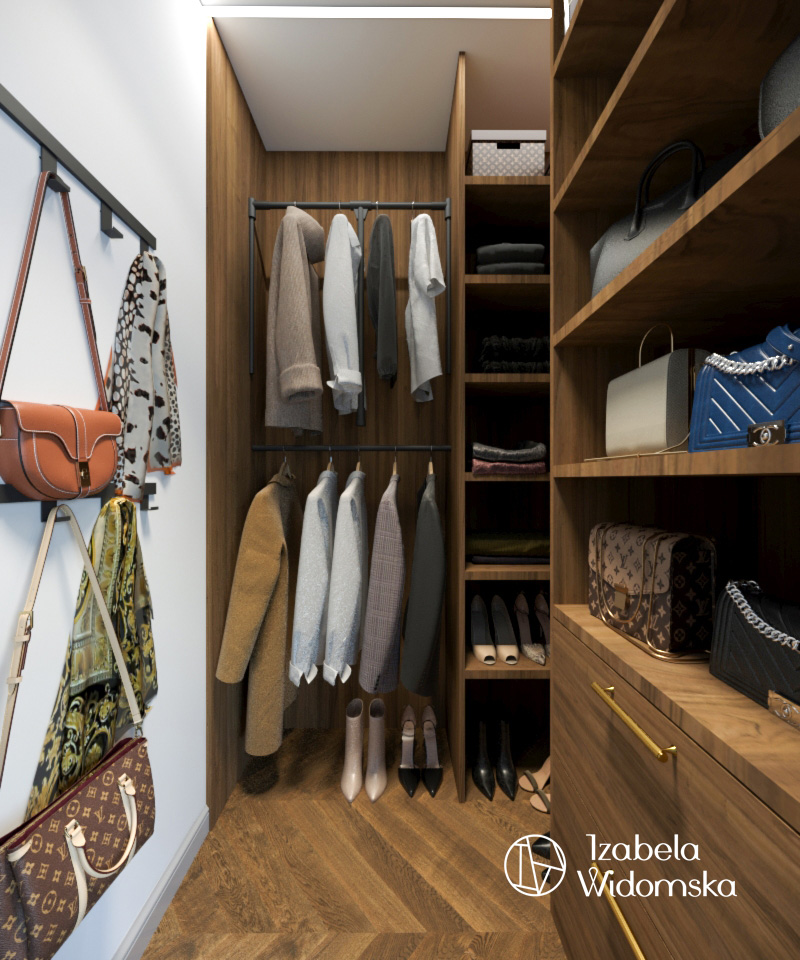 Glamour, art deco i zieleń | Piękno Harmonia Dopasowanie | Projekt wnętrza architekt Izabela Widomska