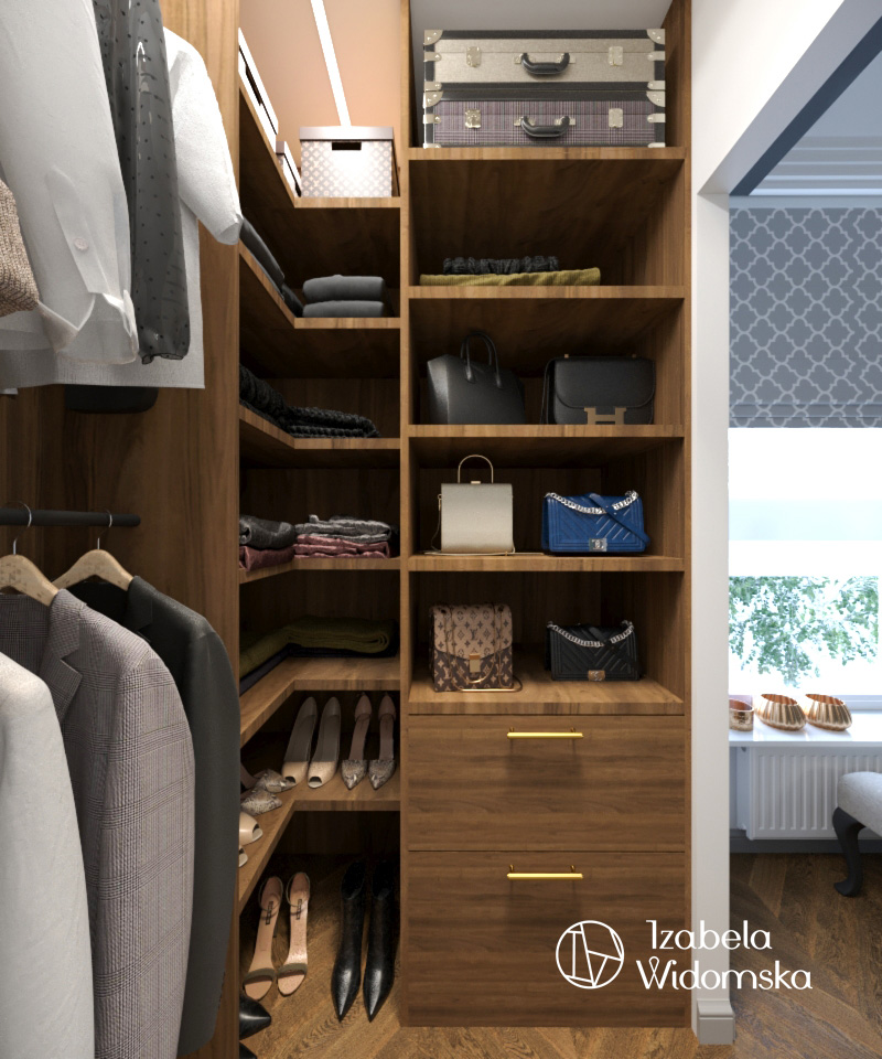 Glamour, art deco i zieleń | Piękno Harmonia Dopasowanie | Projekt wnętrza architekt Izabela Widomska