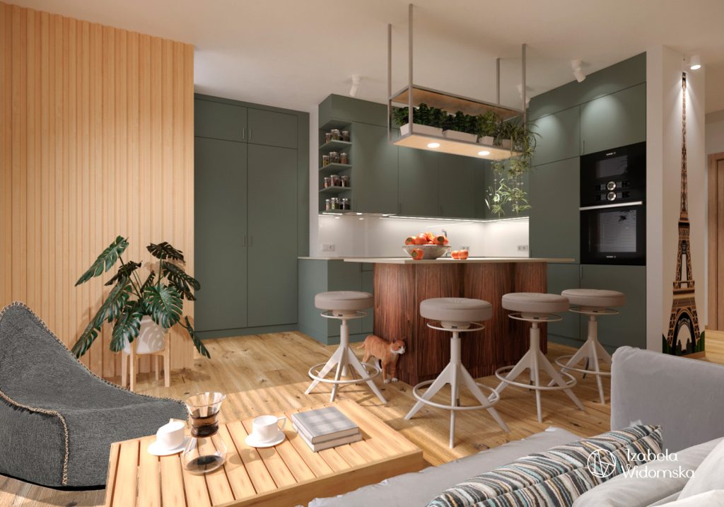 Rodzinne mieszkanie hygge | Ciepło Optymizm Wygoda | Projekt wnętrza architekt Izabela Widomska