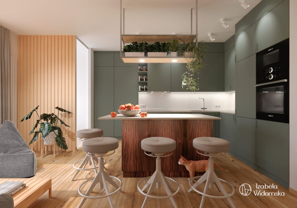 Rodzinne mieszkanie hygge | Ciepło Optymizm Wygoda | Projekt wnętrza architekt Izabela Widomska