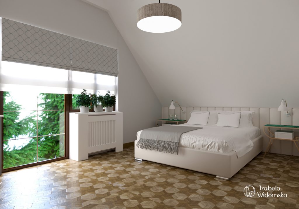 Dom z zieloną wyspą | Harmonia, Subtelne wnętrze | Projekt wnętrza architekt Izabela Widomska