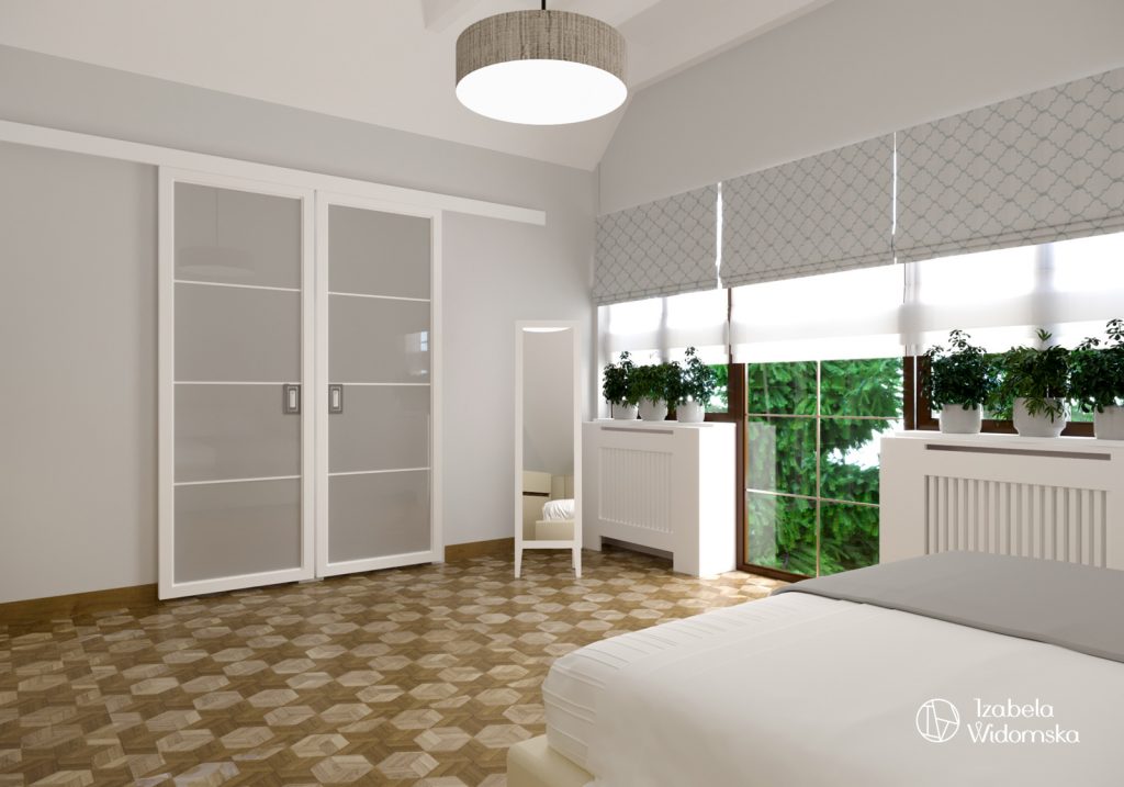 Dom z zieloną wyspą | Harmonia, Subtelne wnętrze | Projekt wnętrza architekt Izabela Widomska