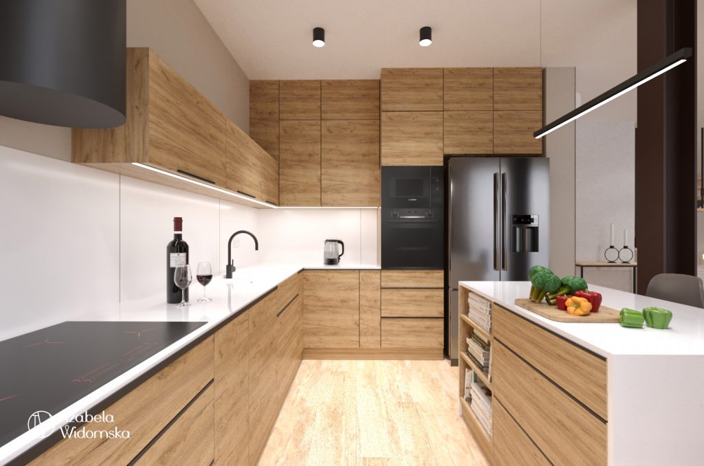 Komfortowy i piękny dom w minimalistycznym stylu | Piękno Harmonia Komfort | Projekt wnętrza architekt Izabela Widomska