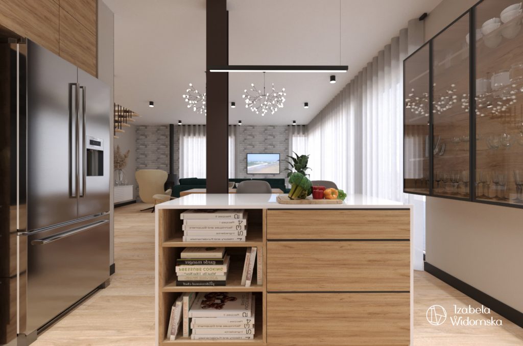 Komfortowy i piękny dom w minimalistycznym stylu | Piękno Harmonia Komfort | Projekt wnętrza architekt Izabela Widomska