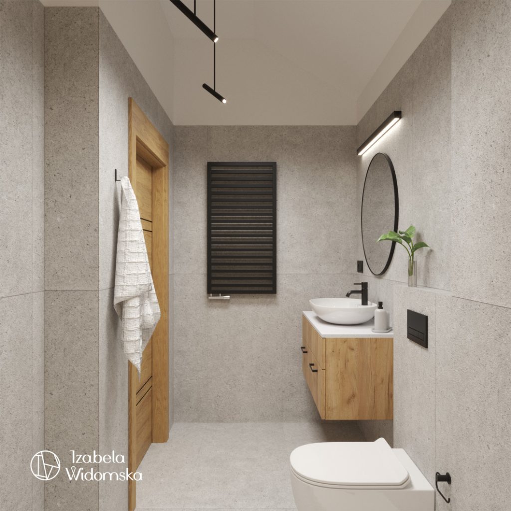 Komfortowy i piękny dom w minimalistycznym stylu | Piękno Harmonia Komfort | Projekt wnętrza architekt Izabela Widomska