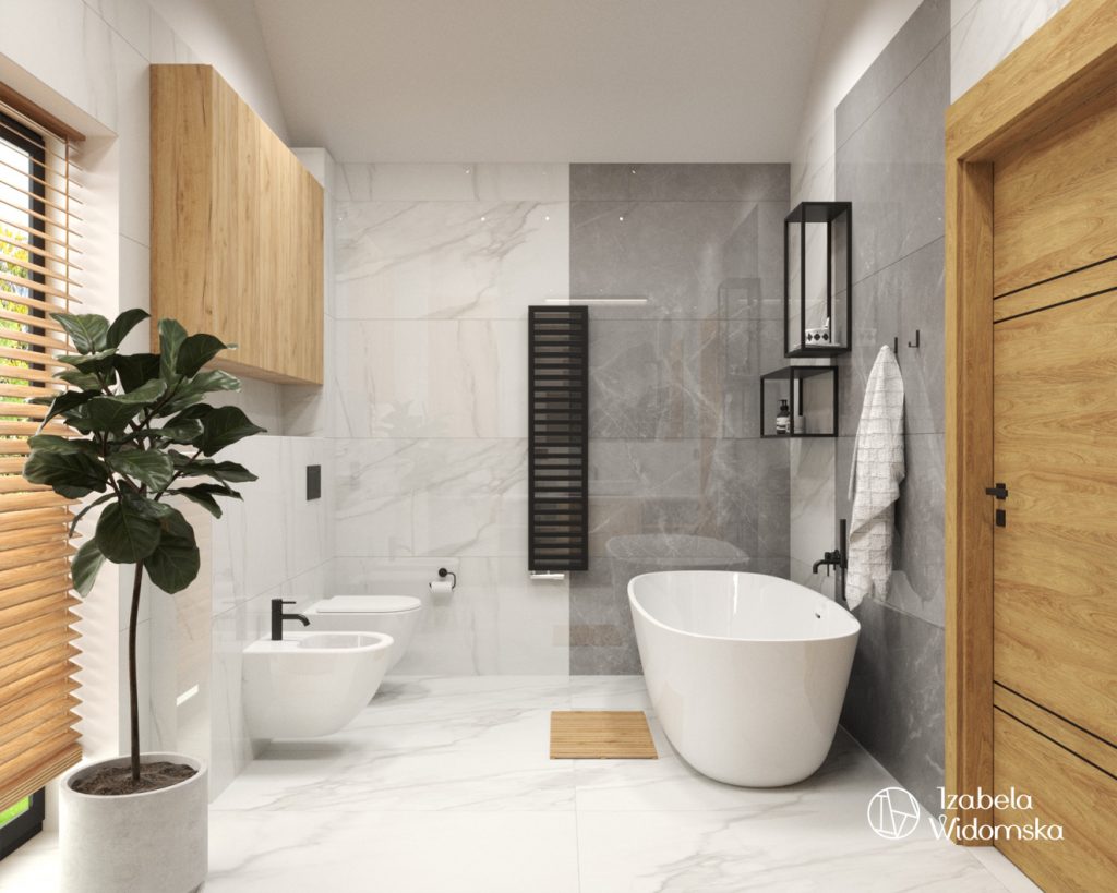 Komfortowy i piękny dom w minimalistycznym stylu | Piękno Harmonia Komfort | Projekt wnętrza architekt Izabela Widomska