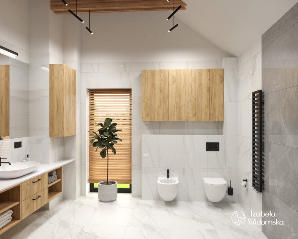 Komfortowy i piękny dom w minimalistycznym stylu | Piękno Harmonia Komfort | Projekt wnętrza architekt Izabela Widomska