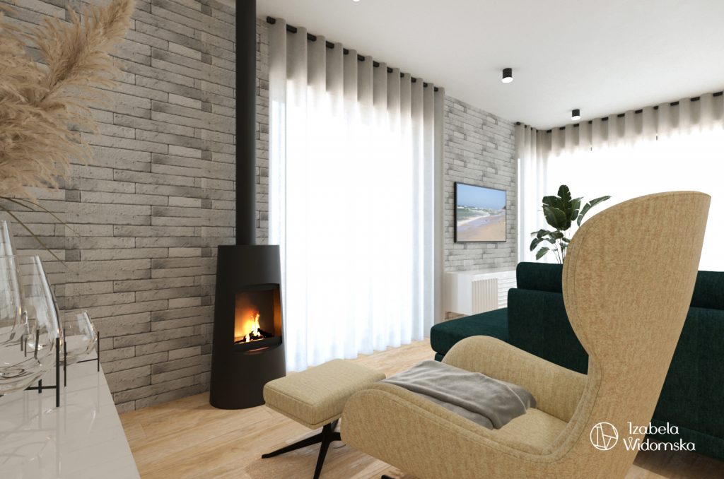 Komfortowy i piękny dom w minimalistycznym stylu | Piękno Harmonia Komfort | Projekt wnętrza architekt Izabela Widomska