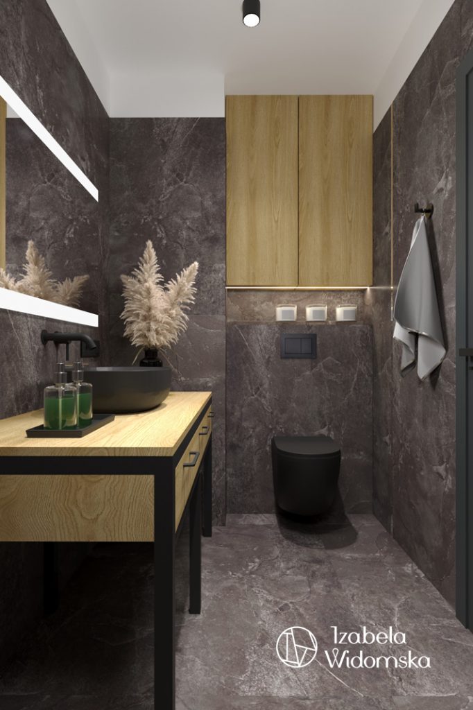 Męskie minimum | Komfort Harmonia Dopasowanie | Projekt wnętrza architekt Izabela Widomska