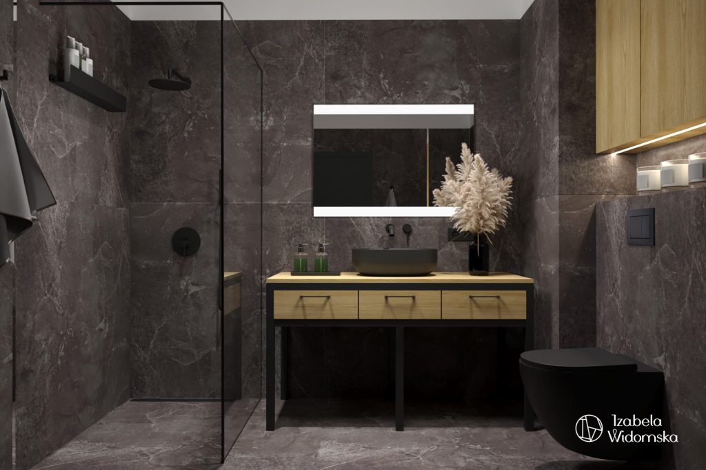 Męskie minimum | Komfort Harmonia Dopasowanie | Projekt wnętrza architekt Izabela Widomska
