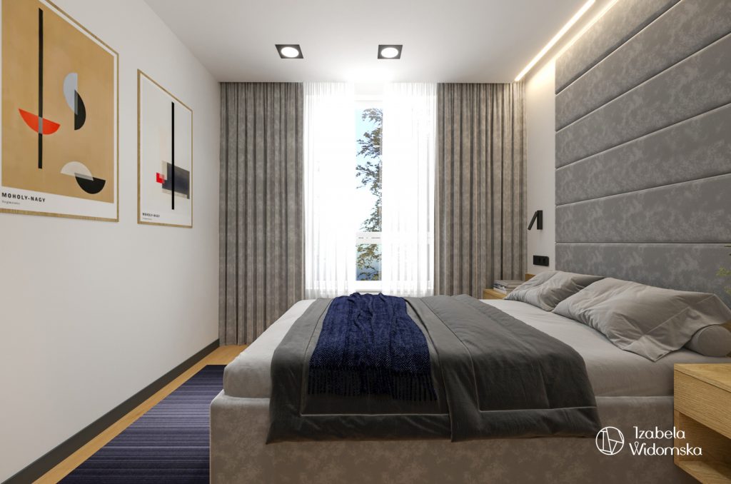 Męskie minimum | Komfort Harmonia Dopasowanie | Projekt wnętrza architekt Izabela Widomska