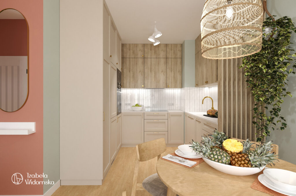 Kolorowo i boho | Ciepło Optymizm Wygoda | Projekt wnętrza architekt Izabela Widomska