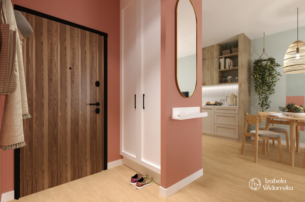 Kolorowo i boho | Ciepło Optymizm Wygoda | Projekt wnętrza architekt Izabela Widomska