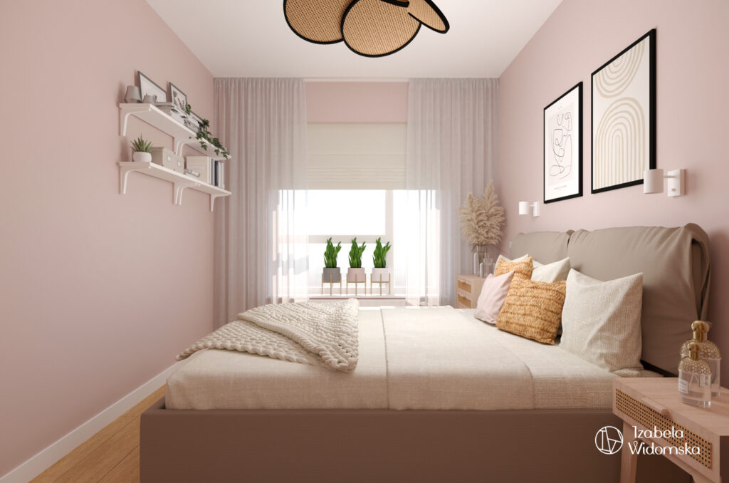 Kolorowo i boho | Ciepło Optymizm Wygoda | Projekt wnętrza architekt Izabela Widomska