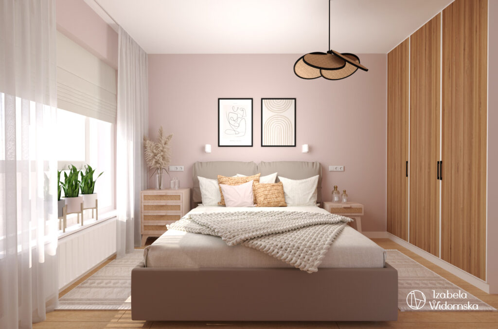 Kolorowo i boho | Ciepło Optymizm Wygoda | Projekt wnętrza architekt Izabela Widomska