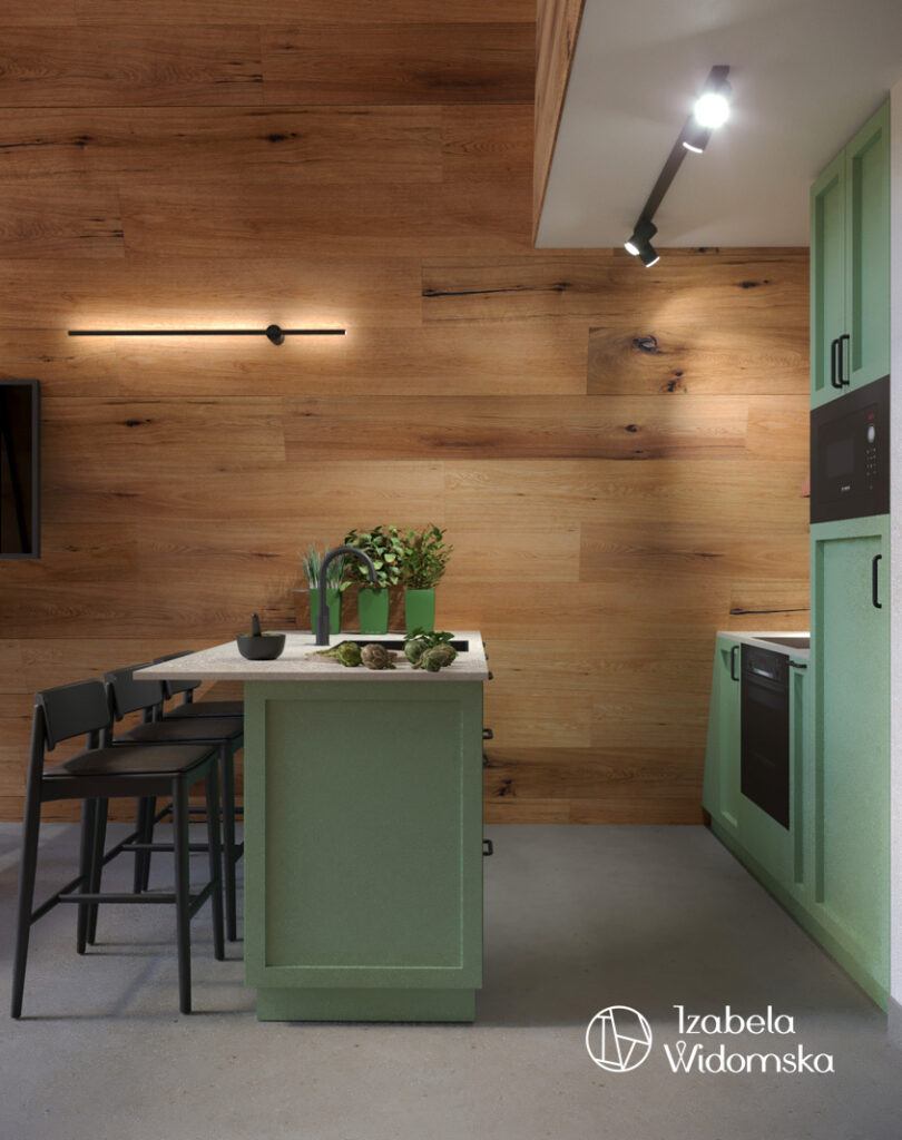 Domek letniskowy | Komfort Piękno Dopasowanie | Projekt wnętrza architekt Izabela Widomska