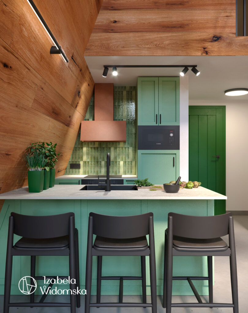 Domek letniskowy | Komfort Piękno Dopasowanie | Projekt wnętrza architekt Izabela Widomska