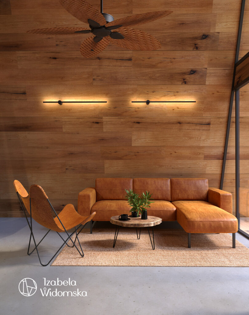 Domek letniskowy | Komfort Piękno Dopasowanie | Projekt wnętrza architekt Izabela Widomska