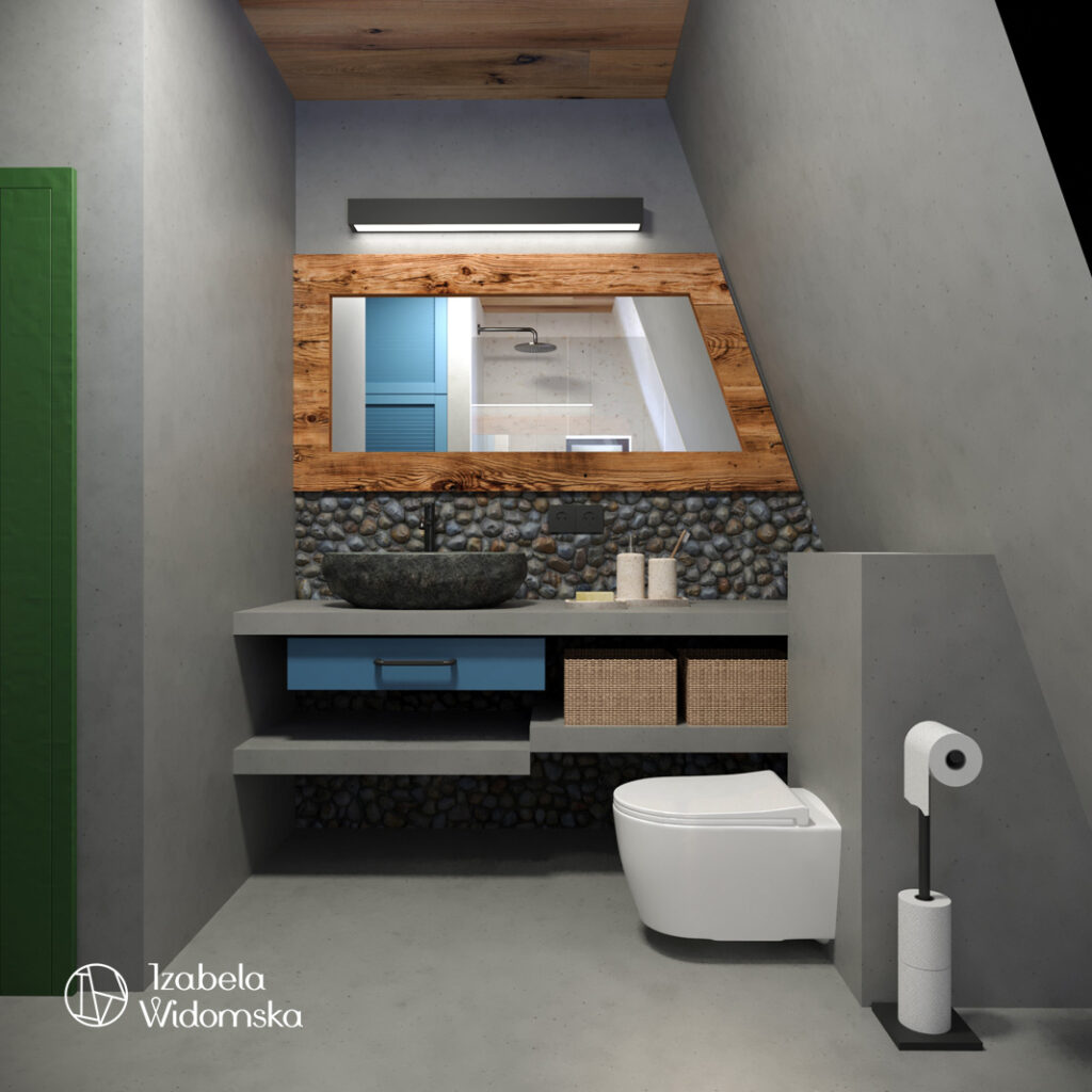 Domek letniskowy | Komfort Piękno Dopasowanie | Projekt wnętrza architekt Izabela Widomska