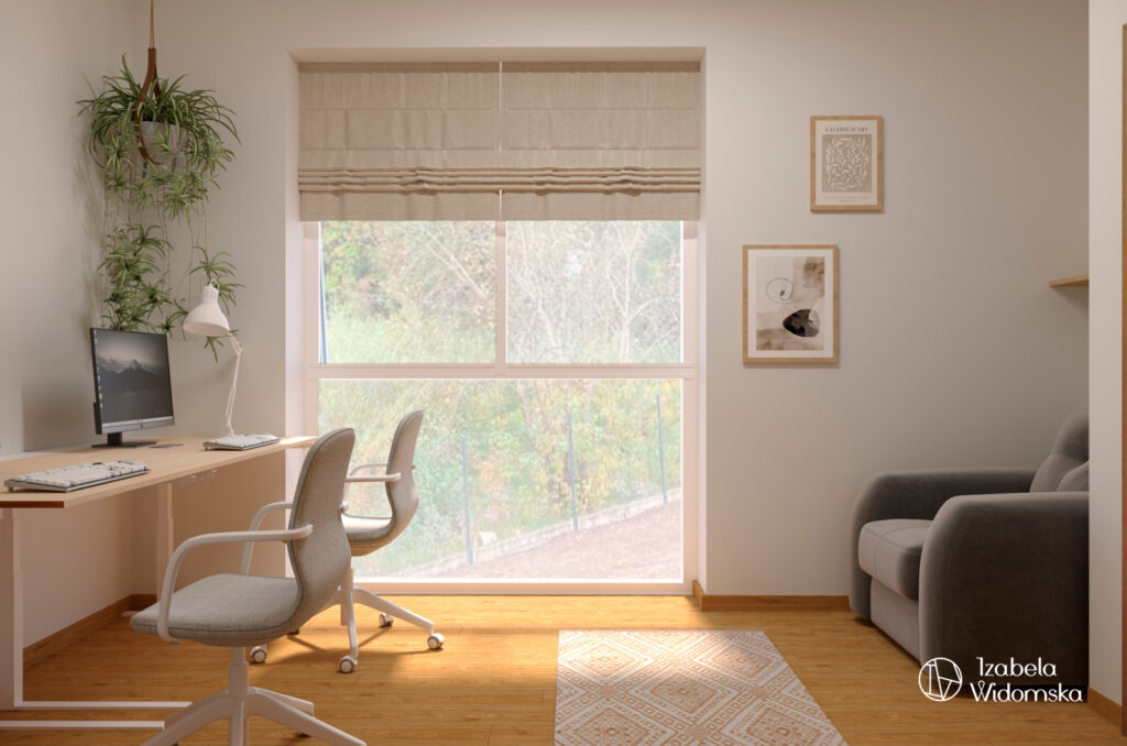 Segment w stylu modern country | Harmonia Ciepło Dobre życie | Projekt wnętrza architekt Izabela Widomska