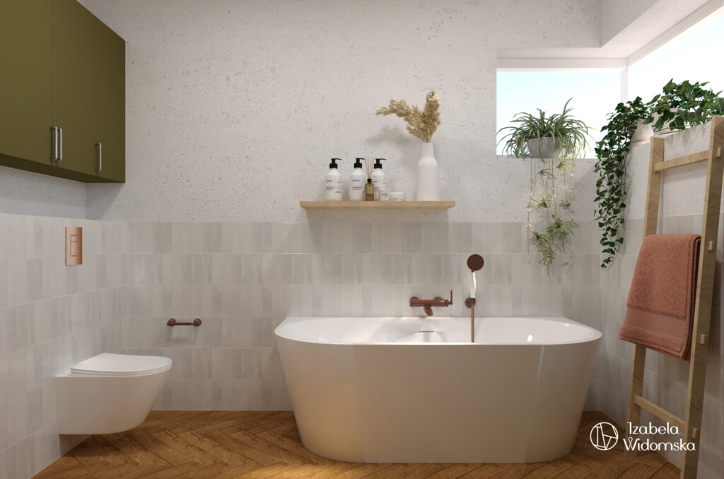 Segment w stylu modern country | Harmonia Ciepło Dobre życie | Projekt wnętrza architekt Izabela Widomska