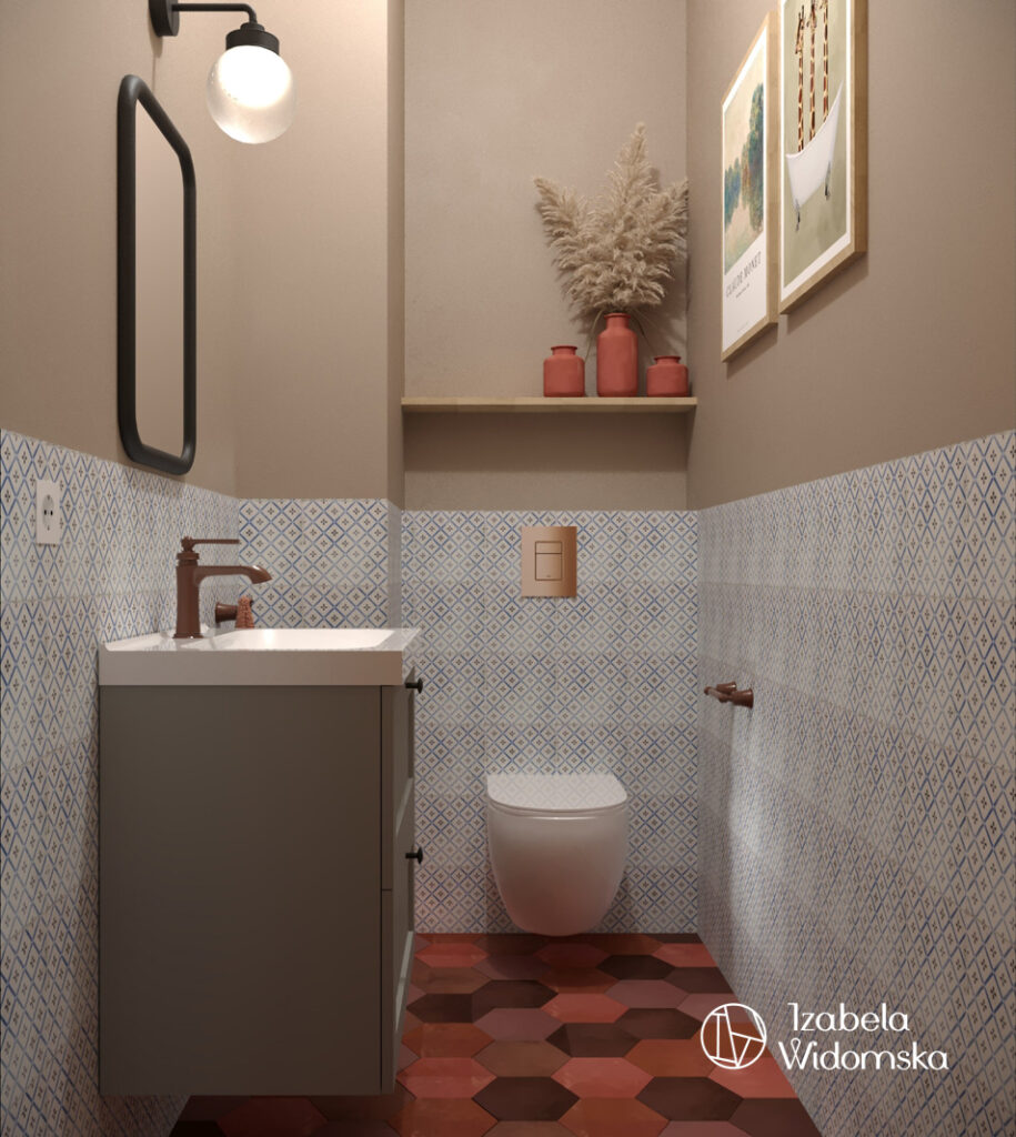 Segment w stylu modern country | Harmonia Ciepło Dobre życie | Projekt wnętrza architekt Izabela Widomska