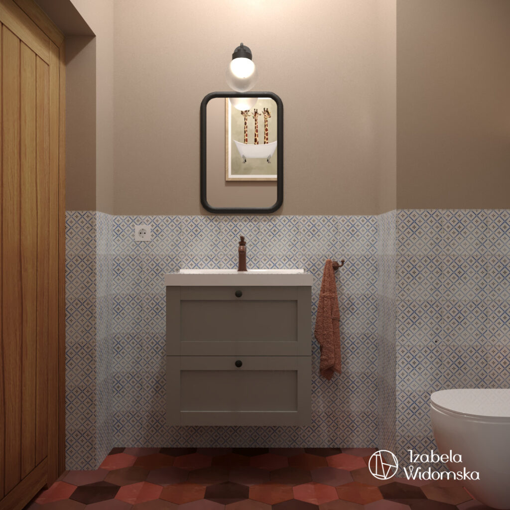 Segment w stylu modern country | Harmonia Ciepło Dobre życie | Projekt wnętrza architekt Izabela Widomska